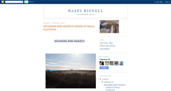 Desktop Screenshot of hazelbignell.blogspot.com