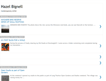 Tablet Screenshot of hazelbignell.blogspot.com