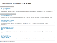 Tablet Screenshot of coloradoandboulderballotissues.blogspot.com