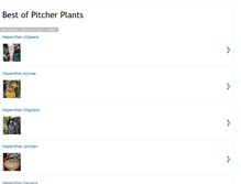 Tablet Screenshot of bestofpitcherplants.blogspot.com