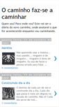 Mobile Screenshot of ocaminhofazseacaminhar.blogspot.com