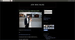 Desktop Screenshot of jenbou.blogspot.com