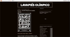 Desktop Screenshot of lavapiesolimpico.blogspot.com