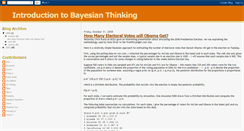 Desktop Screenshot of learnbayes.blogspot.com