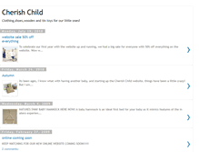 Tablet Screenshot of cherishchild.blogspot.com