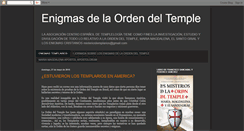 Desktop Screenshot of misteriostemplarios.blogspot.com