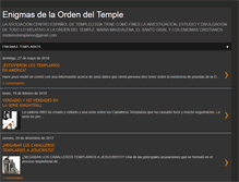Tablet Screenshot of misteriostemplarios.blogspot.com