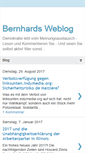 Mobile Screenshot of bernhardsweblog.blogspot.com