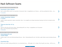 Tablet Screenshot of hacksoftwarescams.blogspot.com