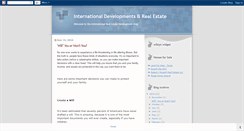 Desktop Screenshot of internationaldevelopments.blogspot.com