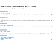 Tablet Screenshot of internationaldevelopments.blogspot.com