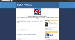 Desktop Screenshot of englishfuntastic.blogspot.com