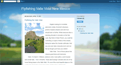 Desktop Screenshot of flyfishingvallevidalnewmexico.blogspot.com