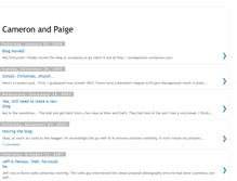 Tablet Screenshot of camandpaige.blogspot.com