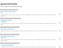 Tablet Screenshot of gaussmultimedia.blogspot.com