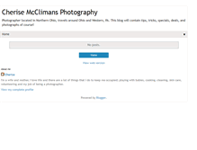 Tablet Screenshot of cherisemcclimansphotography.blogspot.com