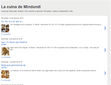 Tablet Screenshot of lacuinademindundi.blogspot.com