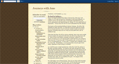 Desktop Screenshot of journeyswithjane.blogspot.com