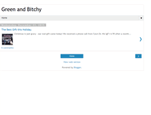 Tablet Screenshot of greenandbitchy.blogspot.com