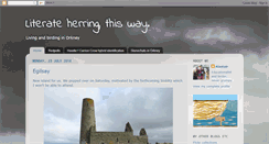 Desktop Screenshot of literateherringthisway.blogspot.com