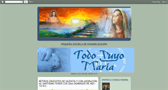 Desktop Screenshot of mariaesclava.blogspot.com