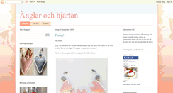Desktop Screenshot of anglarohjartan.blogspot.com