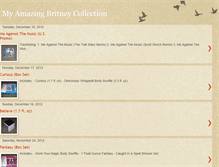 Tablet Screenshot of myamazingbritneycollection.blogspot.com