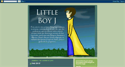 Desktop Screenshot of littleboyj.blogspot.com