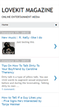 Mobile Screenshot of lovekitmagazine.blogspot.com
