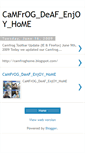 Mobile Screenshot of camfroghome.blogspot.com