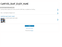 Tablet Screenshot of camfroghome.blogspot.com