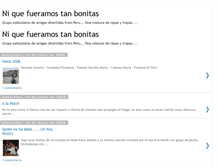 Tablet Screenshot of niquefueramostanbonitas.blogspot.com