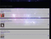 Tablet Screenshot of coynetoss.blogspot.com