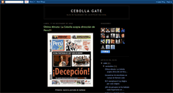 Desktop Screenshot of cebollagate.blogspot.com