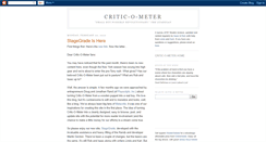 Desktop Screenshot of criticometer.blogspot.com