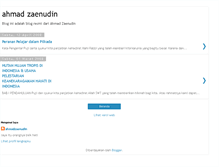 Tablet Screenshot of ahmad-zaenudin.blogspot.com