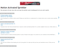 Tablet Screenshot of motion-activated-sprinkler.blogspot.com