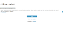 Tablet Screenshot of chihuasnaked.blogspot.com