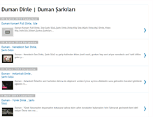 Tablet Screenshot of duman-dinle.blogspot.com