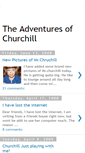 Mobile Screenshot of churchillthecat.blogspot.com