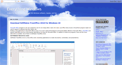 Desktop Screenshot of everythingwin7.blogspot.com
