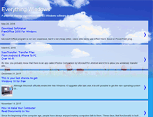 Tablet Screenshot of everythingwin7.blogspot.com