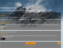 Tablet Screenshot of edylaniagomes.blogspot.com