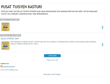 Tablet Screenshot of kasturituitioncentre.blogspot.com