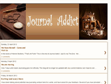 Tablet Screenshot of journal-addict.blogspot.com