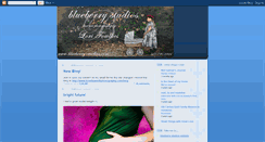 Desktop Screenshot of blueberrystudios.blogspot.com
