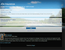 Tablet Screenshot of jdsinsurance.blogspot.com