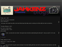 Tablet Screenshot of jahkenz.blogspot.com