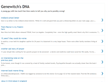 Tablet Screenshot of genewitch.blogspot.com