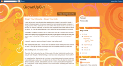 Desktop Screenshot of grownupgirlblog.blogspot.com